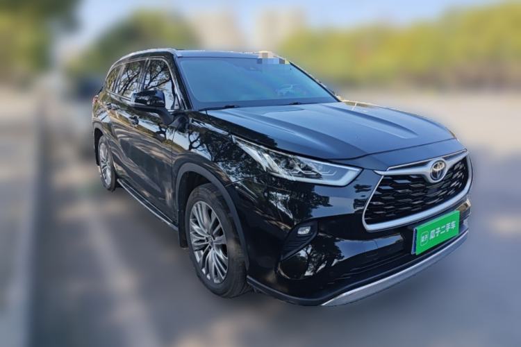 Used Toyota Highlander 2024 380T Four-Wheel Drive Prestige Version 7 Seats Front Right 45 Deg