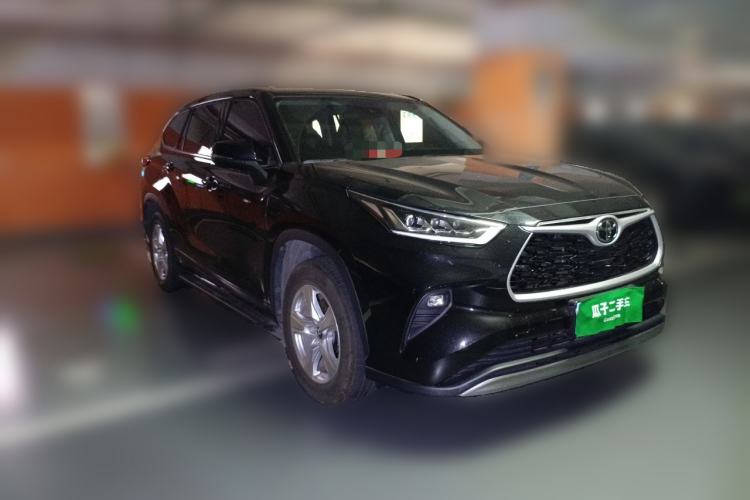 Used Toyota Highlander 2024 2.5L Smart Electric Hybrid Dual-Motor Two-Wheel-Drive Elite Edition 5 Seats Front Right 45 Deg