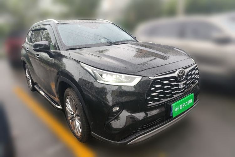 Used Toyota Highlander 2024 380T Four-Wheel Drive Prestige Version 7 Seats Front Right 45 Deg