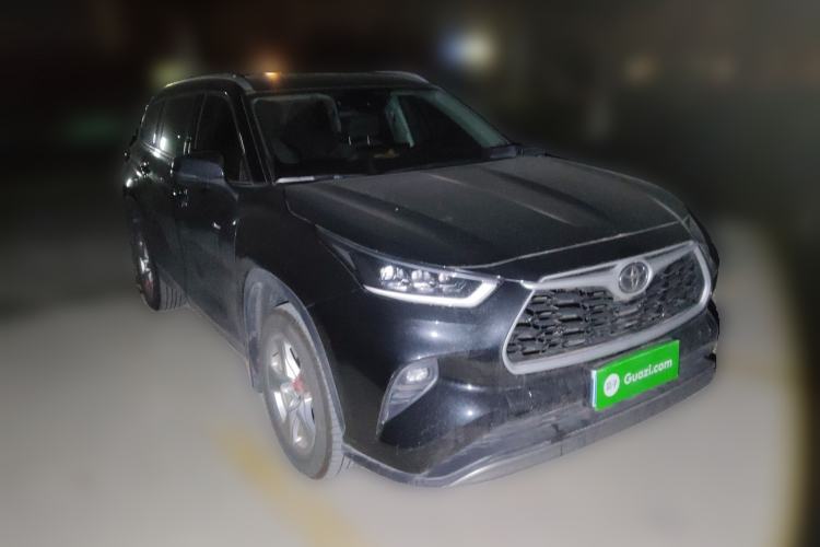 Used Toyota Highlander 2024 2.5L Smart e-Power Dual-Motor All-Wheel-Drive Elite Version – 7 Seats Front Right 45 Deg