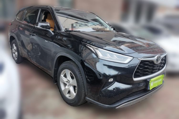Used Toyota Highlander 2024 2.5L Smart Electric Hybrid Dual-Motor Two-Wheel-Drive Elite Edition 5 Seats Front Right 45 Deg