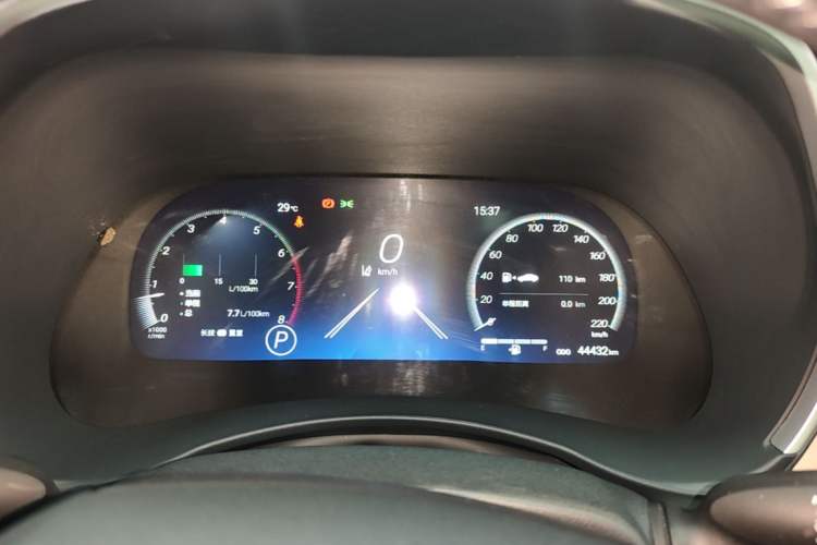 Used Toyota Highlander 2024 380T Four-Wheel Drive Prestige Version 7 Seats Instrument Cluster