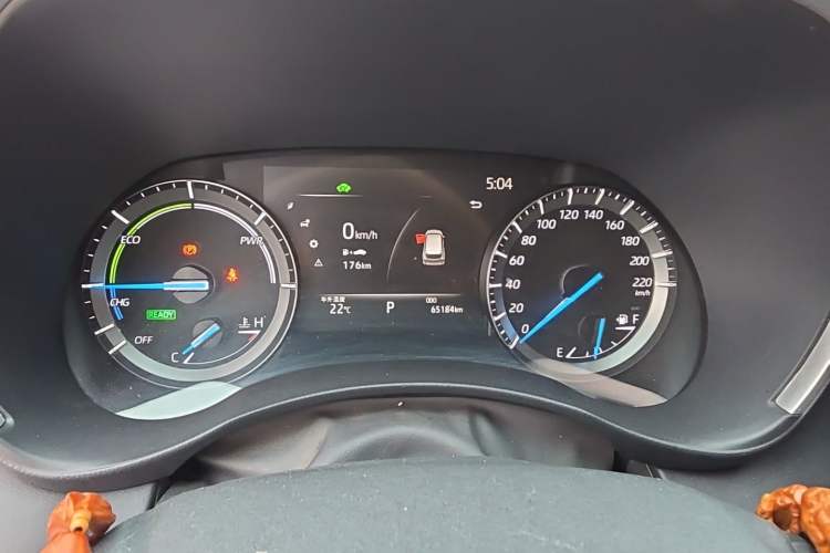 Used Toyota Highlander 2024 2.5L Smart Electric Hybrid Dual-Engine Two-Wheel Drive Elite Version 7 Seats Instrument Cluster