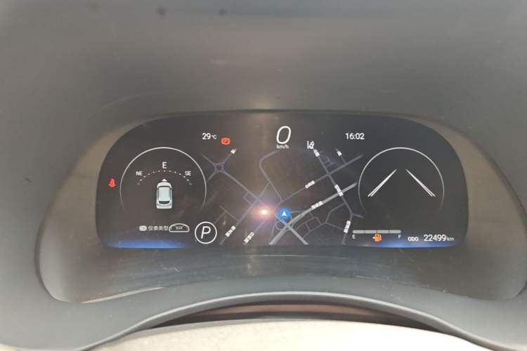 Used Toyota Highlander 2024 380T Four-Wheel Drive Prestige Version 7 Seats Instrument Cluster