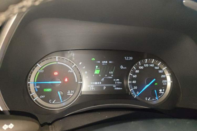 Used Toyota Highlander 2024 2.5L Smart e-Power Dual-Motor All-Wheel-Drive Elite Version – 7 Seats Instrument Cluster