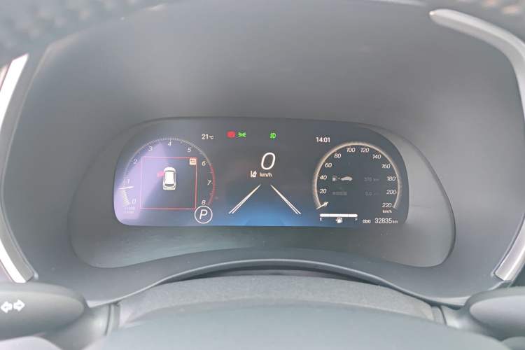 Used Toyota Highlander 2024 380T Four-Wheel Drive Prestige Version 7 Seats Instrument Cluster