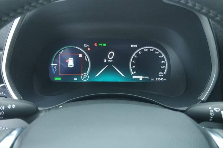 Used Toyota Highlander 2024 2.5L Smart Electric Hybrid Dual-Motor Two-Wheel-Drive Prestige Version 7 Seats Instrument Cluster