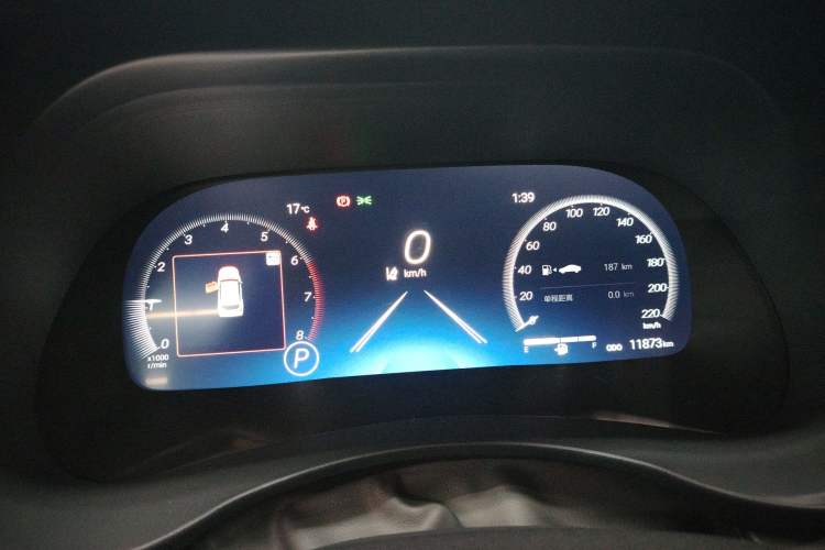 Used Toyota Highlander 2024 380T Four-Wheel Drive Ultimate 7-Seater Instrument Cluster