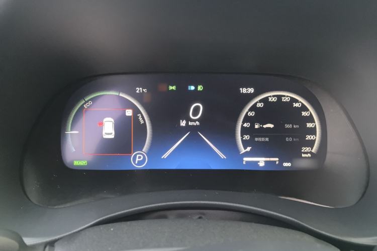 Used Toyota Highlander 2024 2.5L Smart Electric Hybrid Dual-Engine Four-Wheel Drive Prestige Version – 7 Seats Instrument Cluster