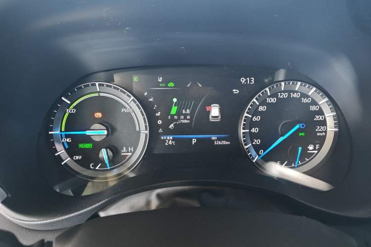 Used Toyota Highlander 2024 2.5L Smart Electric Hybrid Dual-Engine Four-Wheel Drive Prestige Version – 7 Seats Instrument Cluster