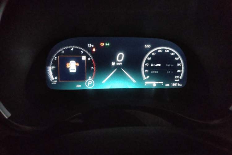 Used Toyota Highlander 2024 380T Four-Wheel Drive Prestige Version 7 Seats Instrument Cluster