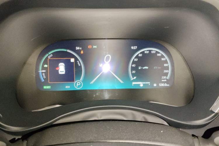 Used Toyota Highlander 2024 2.5L Smart Electric Hybrid Dual-Motor Two-Wheel-Drive Elite Edition 5 Seats Instrument Cluster