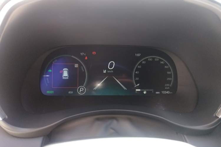 Used Toyota Highlander 2024 2.5L Smart e-Power Dual-Motor All-Wheel-Drive Elite Version – 7 Seats Instrument Cluster