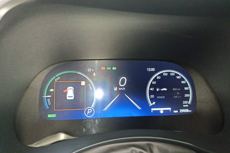 Used Toyota Highlander 2024 2.5L Smart Electric Hybrid Dual-Motor Two-Wheel-Drive Elite Edition 5 Seats Instrument Cluster