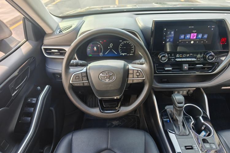 Used Toyota Highlander 2024 2.5L Smart Electric Hybrid Dual-Motor Two-Wheel-Drive Elite Edition 5 Seats Interior 5