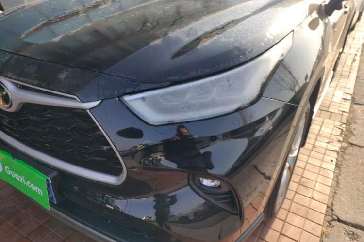 Used Toyota Highlander 2024 2.5L Smart Electric Hybrid Dual-Engine Four-Wheel Drive Prestige Version – 7 Seats Left Front Headlight