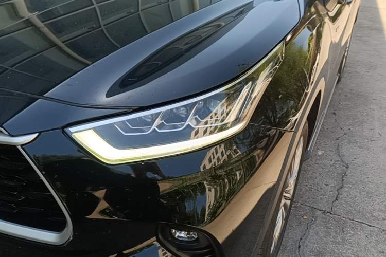 Used Toyota Highlander 2024 2.5L Smart Electric Hybrid Dual-Motor All-Wheel-Drive Luxury 7-Seater Left Front Headlight