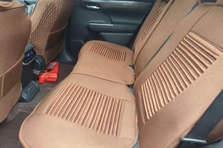 Used Toyota Highlander 2024 380T Four-Wheel Drive Prestige Version 7 Seats Left Rear Seat