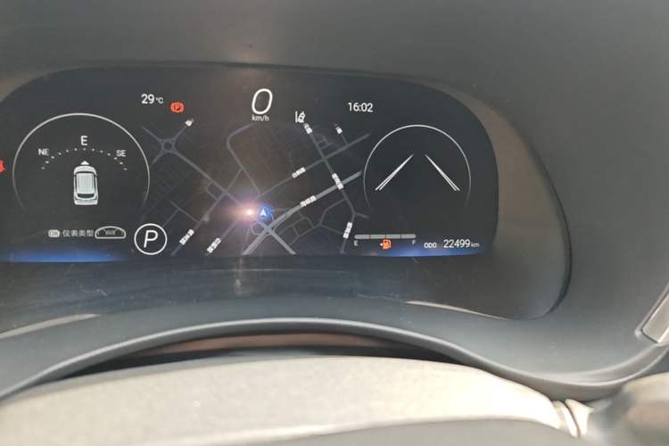 Used Toyota Highlander 2024 380T Four-Wheel Drive Prestige Version 7 Seats Odometer Close Up