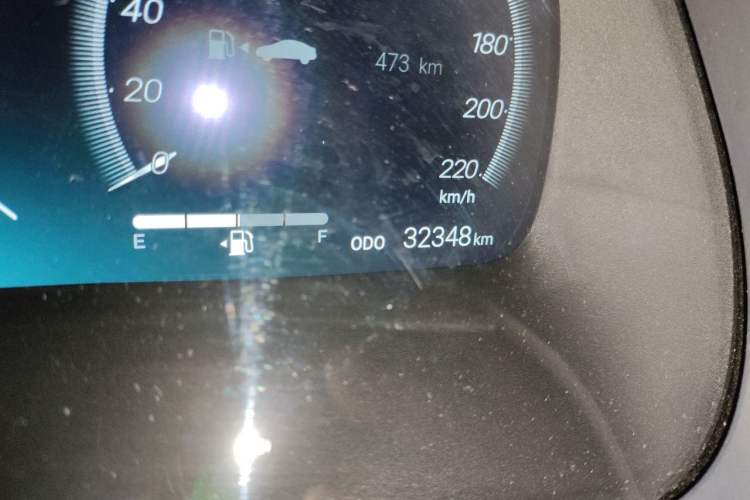 Used Toyota Highlander 2024 2.5L Smart Electric Hybrid Dual-Motor Two-Wheel-Drive Elite Edition 5 Seats Odometer Close Up