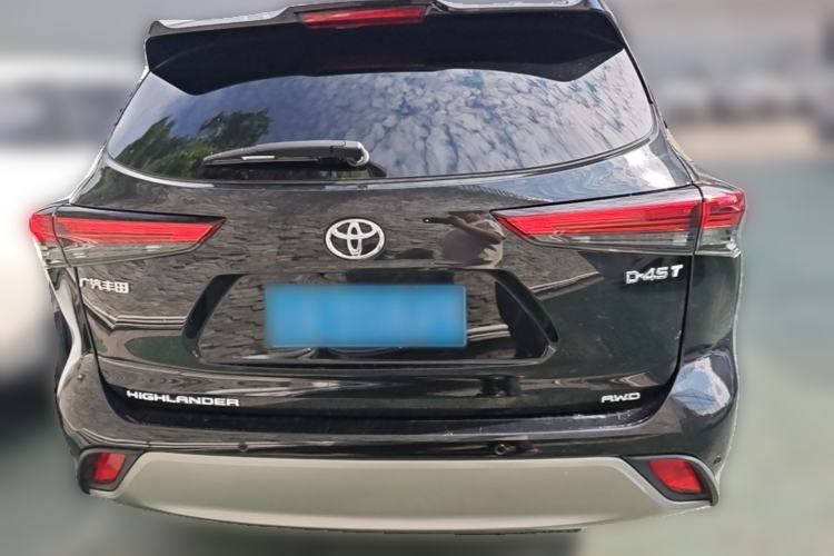 Used Toyota Highlander 2024 380T Four-Wheel Drive Prestige Version 7 Seats Rear