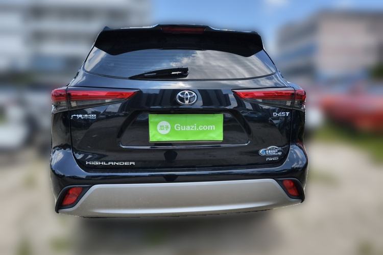 Used Toyota Highlander 2024 380T Four-Wheel Drive Luxury Version 7 Seats Rear