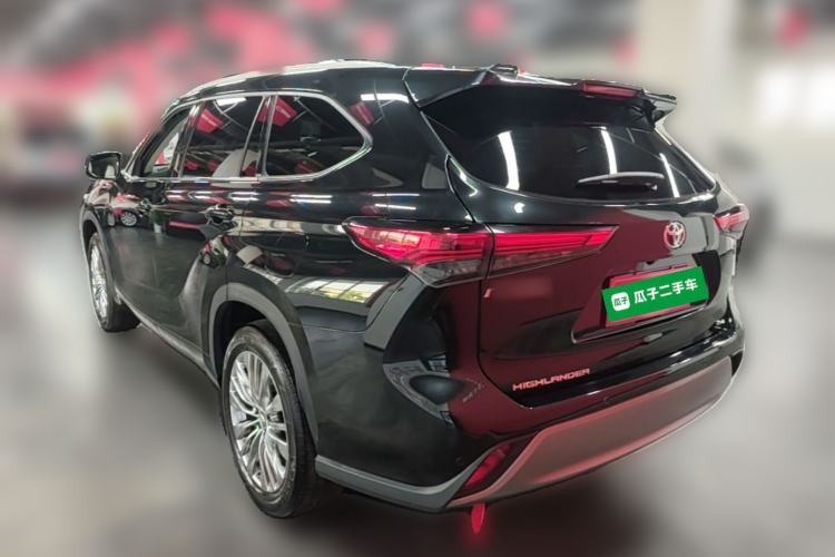 Used Toyota Highlander 2024 380T Four-Wheel Drive Prestige Version 7 Seats Rear Left 45 Deg