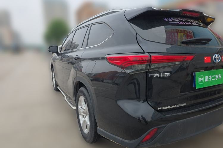 Used Toyota Highlander 2024 2.5L Smart Electric Hybrid Dual-Engine Two-Wheel Drive Elite Version 7 Seats Rear Left 45 Deg