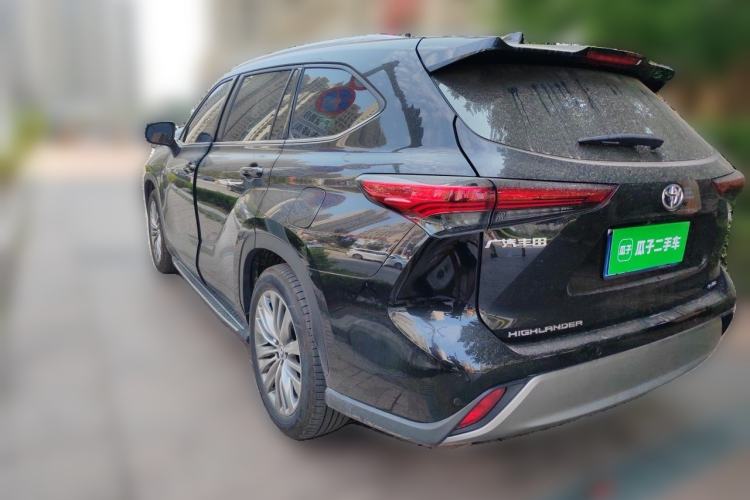 Used Toyota Highlander 2024 380T Four-Wheel Drive Prestige Version 7 Seats Rear Left 45 Deg