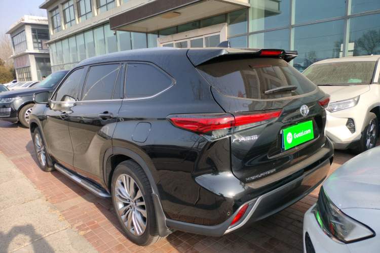 Used Toyota Highlander 2024 2.5L Smart Electric Hybrid Dual-Engine Four-Wheel Drive Prestige Version – 7 Seats Rear Left 45 Deg