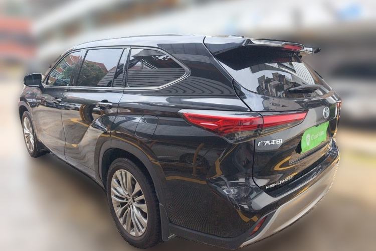 Used Toyota Highlander 2024 2.5L Smart Electric Hybrid Dual-Engine Four-Wheel Drive Prestige Version – 7 Seats Rear Left 45 Deg