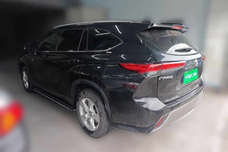 Used Toyota Highlander 2024 2.5L Smart Electric Hybrid Dual-Motor Two-Wheel-Drive Elite Edition 5 Seats Rear Left 45 Deg