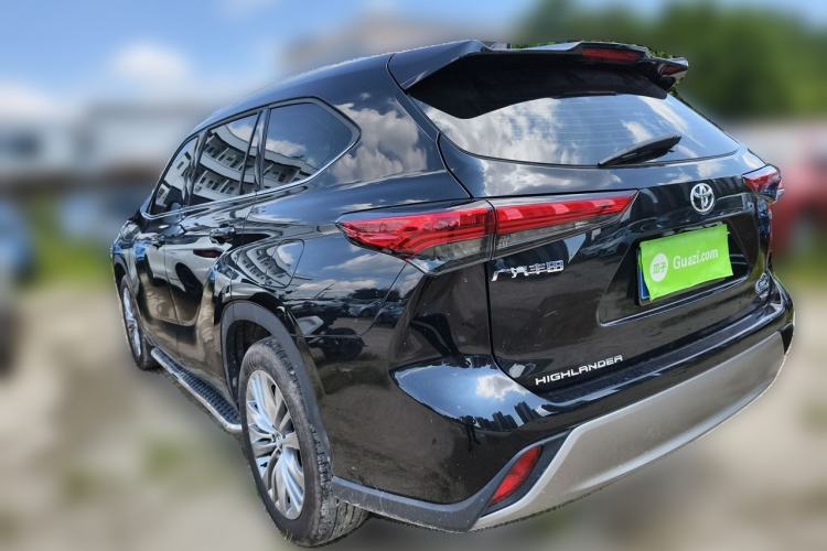 Used Toyota Highlander 2024 380T Four-Wheel Drive Luxury Version 7 Seats Rear Left 45 Deg