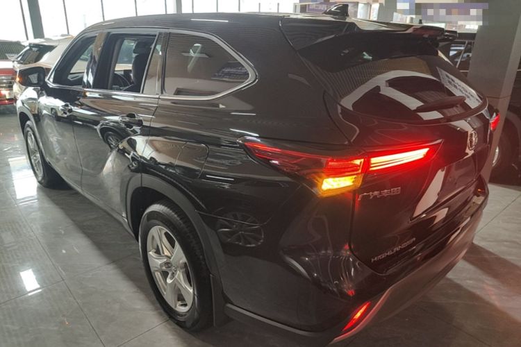 Used Toyota Highlander 2024 2.5L Smart Electric Hybrid Dual-Motor Two-Wheel-Drive Elite Edition 5 Seats Rear Left 45 Deg
