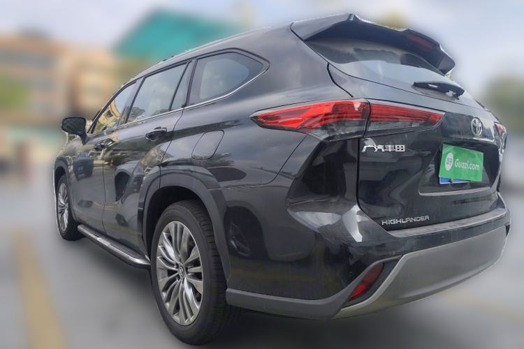 Used Toyota Highlander 2024 2.5L Smart Electric Hybrid Dual-Motor Two-Wheel Drive Luxury Version 7 Seats Rear Left 45 Deg