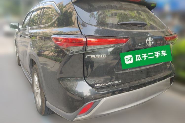 Used Toyota Highlander 2024 2.5L Smart Electric Hybrid Dual-Engine Two-Wheel Drive Elite Version 7 Seats Rear Left 45 Deg