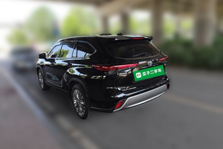 Used Toyota Highlander 2024 2.5L Smart Electric Hybrid Dual-Engine Four-Wheel Drive Prestige Version – 7 Seats Rear Left 45 Deg