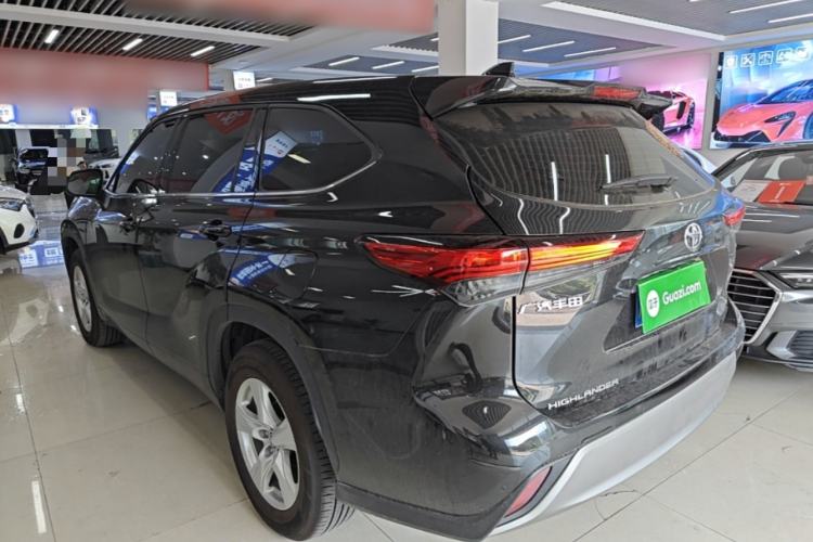 Used Toyota Highlander 2024 2.5L Smart Electric Hybrid Dual-Engine Two-Wheel Drive Elite Version 7 Seats Rear Left 45 Deg