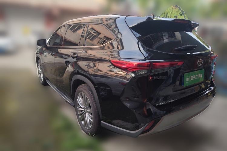 Used Toyota Highlander 2024 2.5L Smart Electric Hybrid Dual-Engine Four-Wheel Drive Prestige Version – 7 Seats Rear Left 45 Deg
