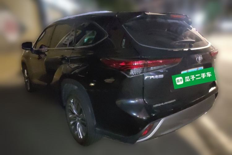 Used Toyota Highlander 2024 2.5L Smart Electric Hybrid Dual-Motor Two-Wheel-Drive Elite Edition 5 Seats Rear Left 45 Deg