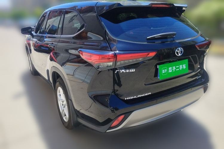 Used Toyota Highlander 2024 2.5L Smart e-Power Dual-Motor All-Wheel-Drive Elite Version – 7 Seats Rear Left 45 Deg