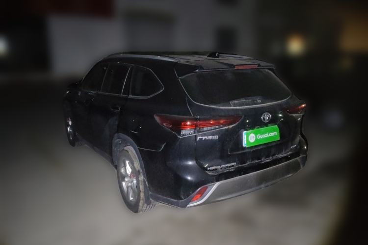 Used Toyota Highlander 2024 2.5L Smart e-Power Dual-Motor All-Wheel-Drive Elite Version – 7 Seats Rear Left 45 Deg