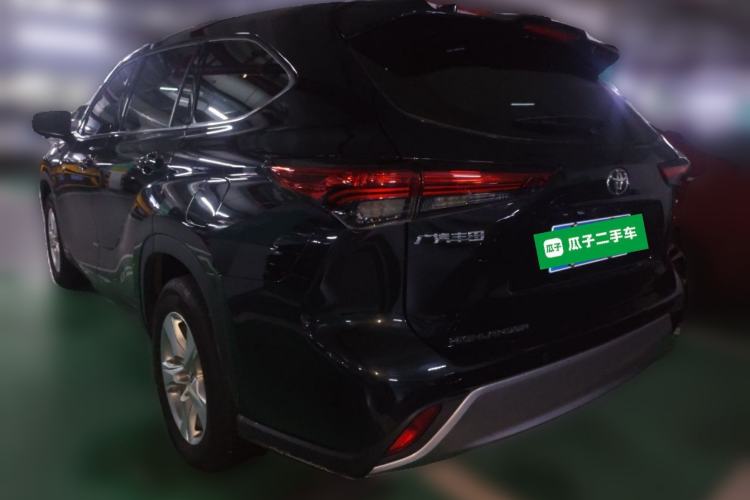 Used Toyota Highlander 2024 2.5L Smart Electric Hybrid Dual-Motor Two-Wheel-Drive Elite Edition 5 Seats Rear Left 45 Deg