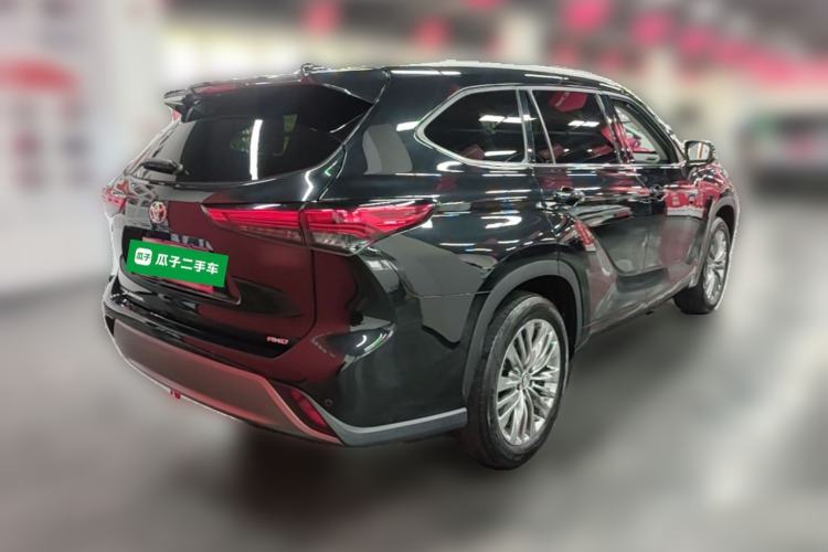 Used Toyota Highlander 2024 380T Four-Wheel Drive Prestige Version 7 Seats Rear Right 45 Deg