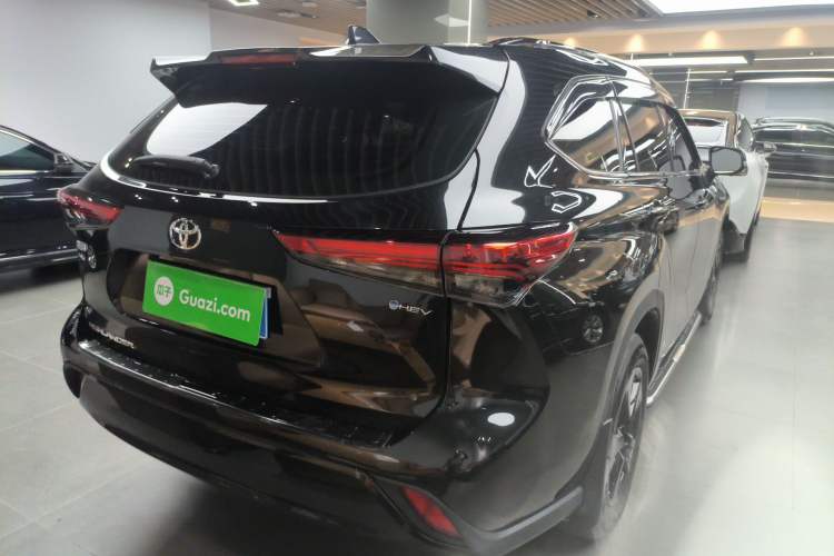 Used Toyota Highlander 2024 2.5L Smart Electric Hybrid Dual-Motor Two-Wheel-Drive Elite Edition 5 Seats Rear Right 45 Deg