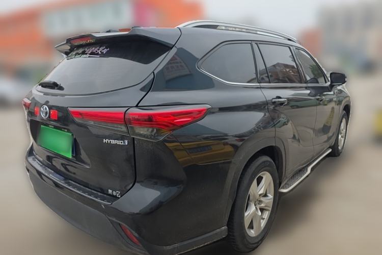 Used Toyota Highlander 2024 2.5L Smart Electric Hybrid Dual-Engine Two-Wheel Drive Elite Version 7 Seats Rear Right 45 Deg
