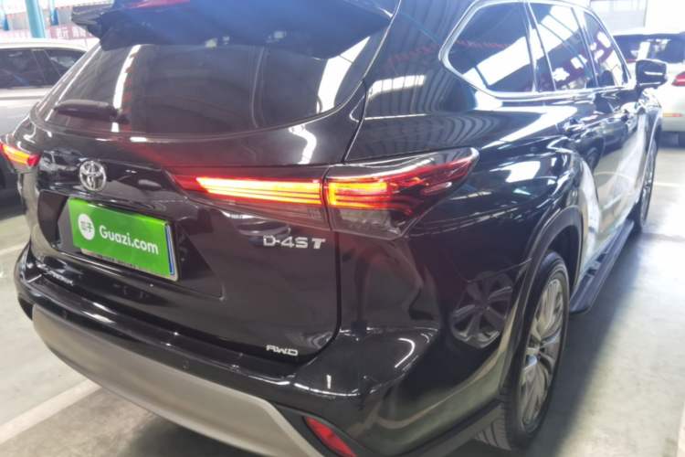 Used Toyota Highlander 2024 380T Four-Wheel Drive Prestige Version 7 Seats Rear Right 45 Deg