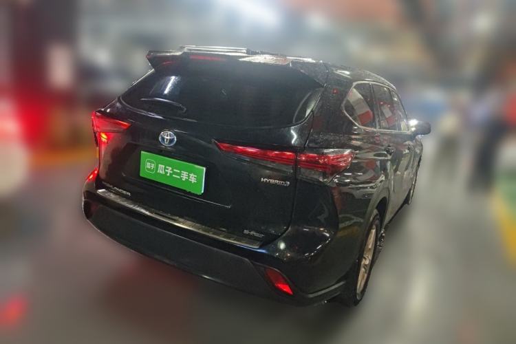 Used Toyota Highlander 2024 2.5L Smart e-Power Dual-Motor All-Wheel-Drive Elite Version – 7 Seats Rear Right 45 Deg