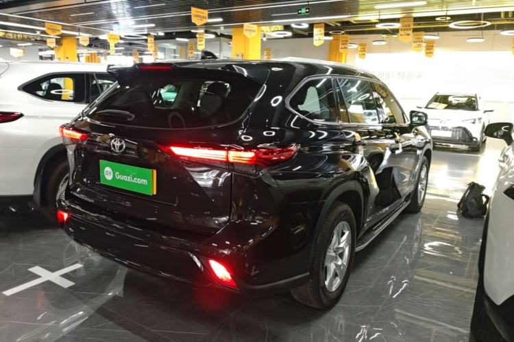 Used Toyota Highlander 2024 2.5L Smart Electric Hybrid Dual-Engine Two-Wheel Drive Elite Version 7 Seats Rear Right 45 Deg