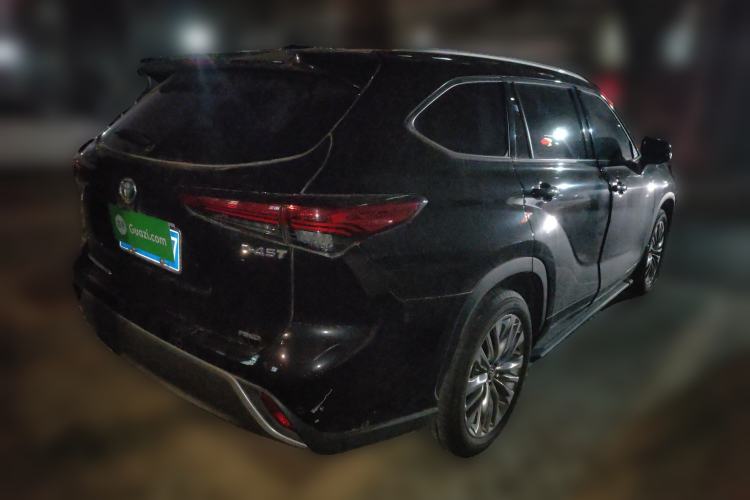 Used Toyota Highlander 2024 380T Four-Wheel Drive Prestige Version 7 Seats Rear Right 45 Deg
